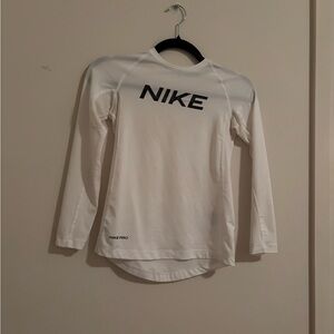 Nike Pro Dri-FIT White Shirt
